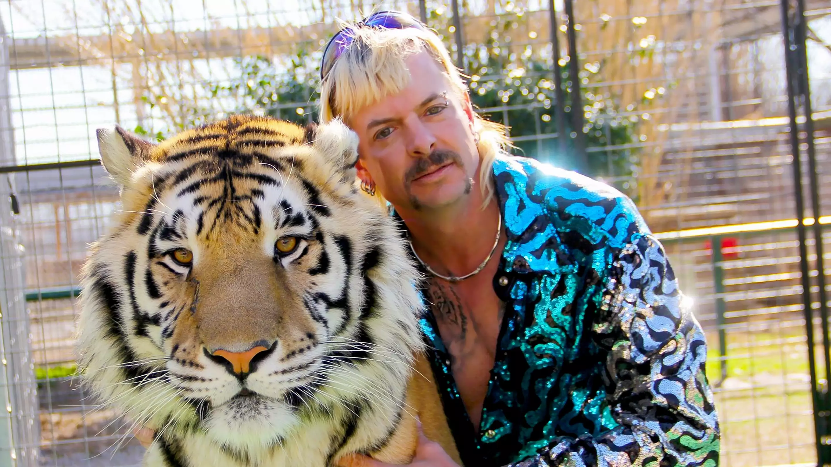 Jared Leto dressed up as Joe Exotic from viral Netflix documentary Tiger King.