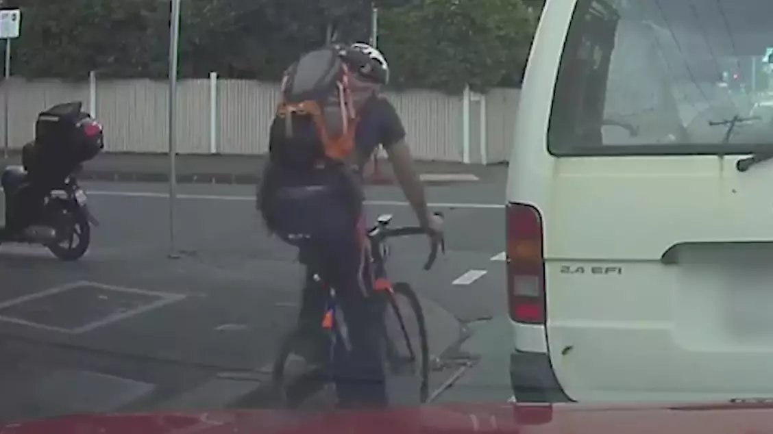 People Are Divided On Who Is To Blame After Cyclist Flies Over Car Bonnet