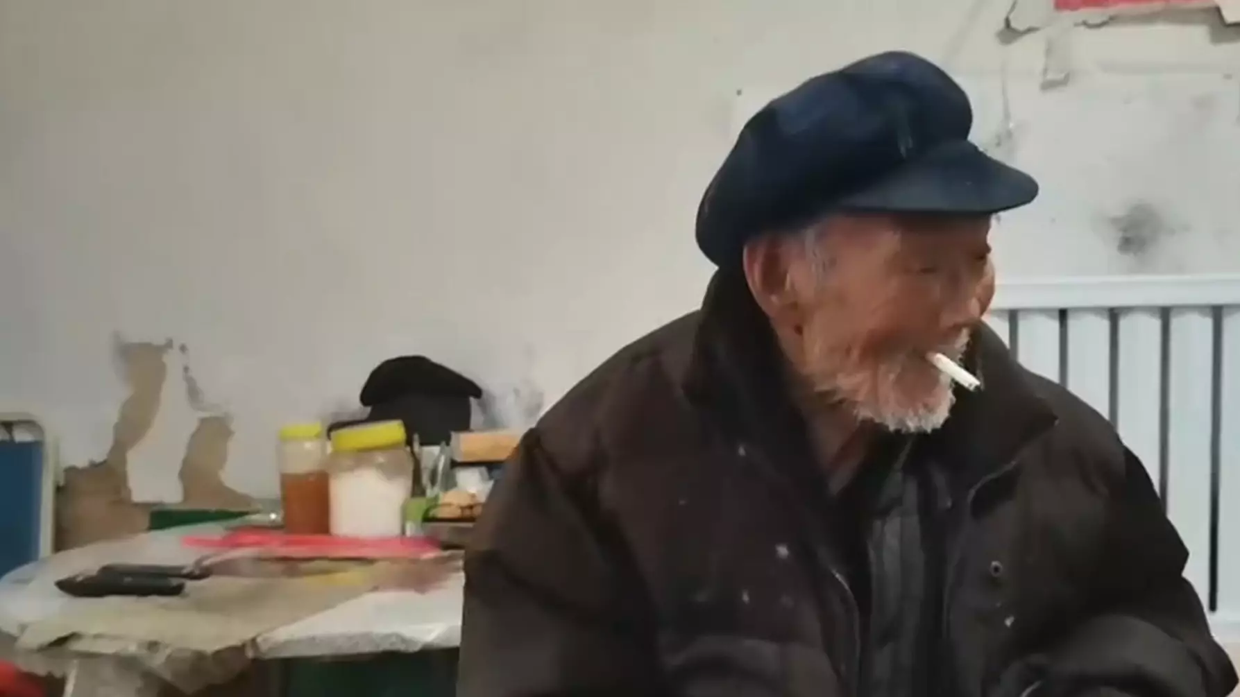 100-Year-Old Man Smokes, Drinks And Doesn't Worry About What He Eats