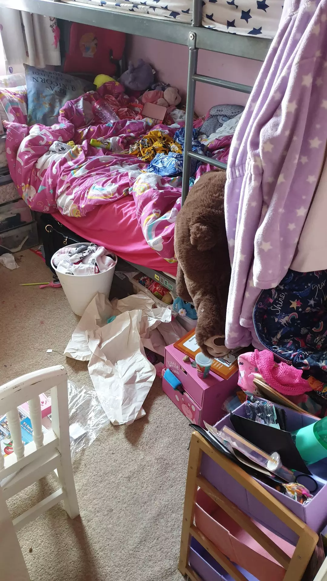 Phil Newis, from Leeds, submitted an image of his daughter's room (