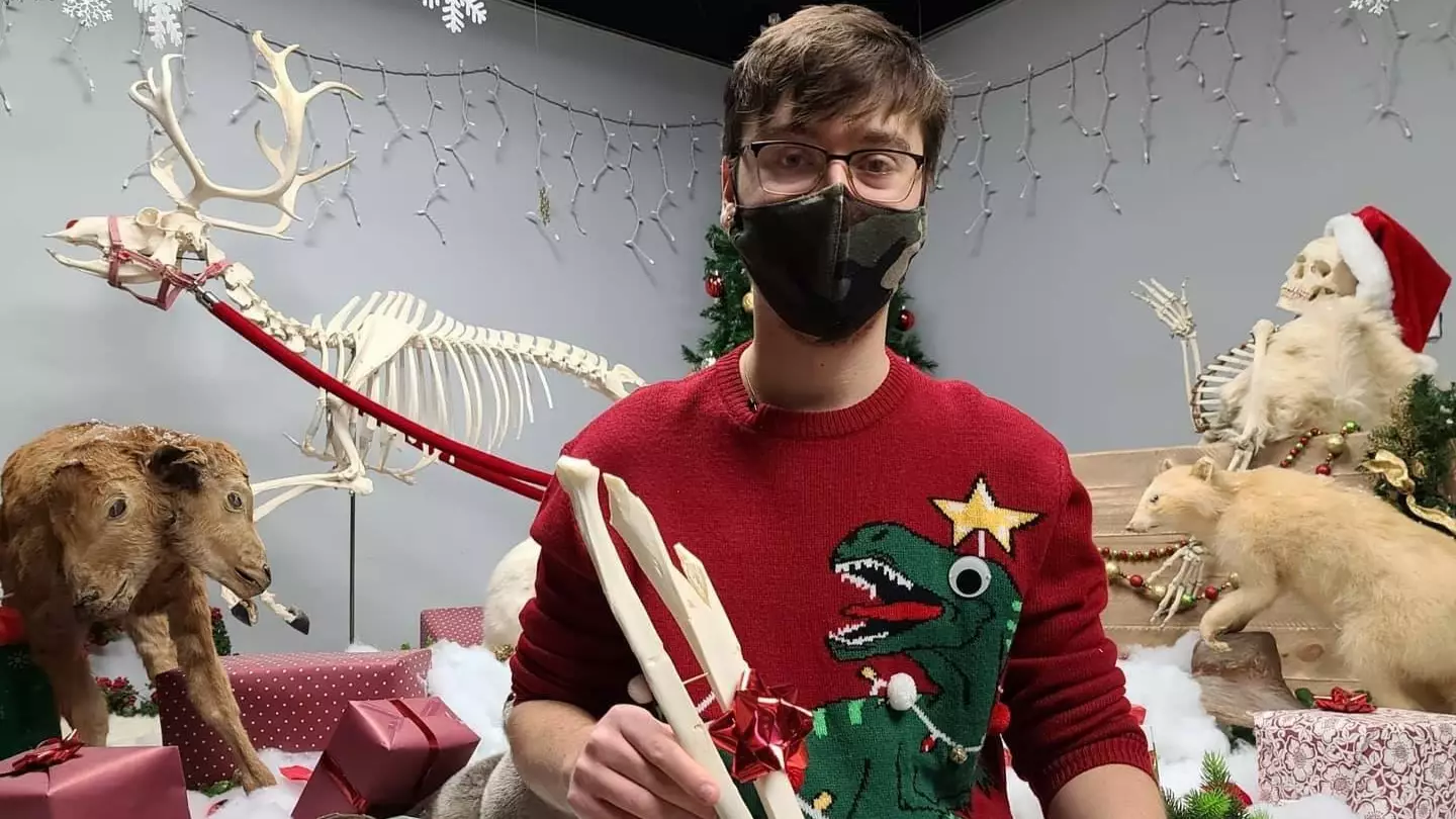 Man Receives His Own Taxidermied Severed Leg Just In Time For Christmas