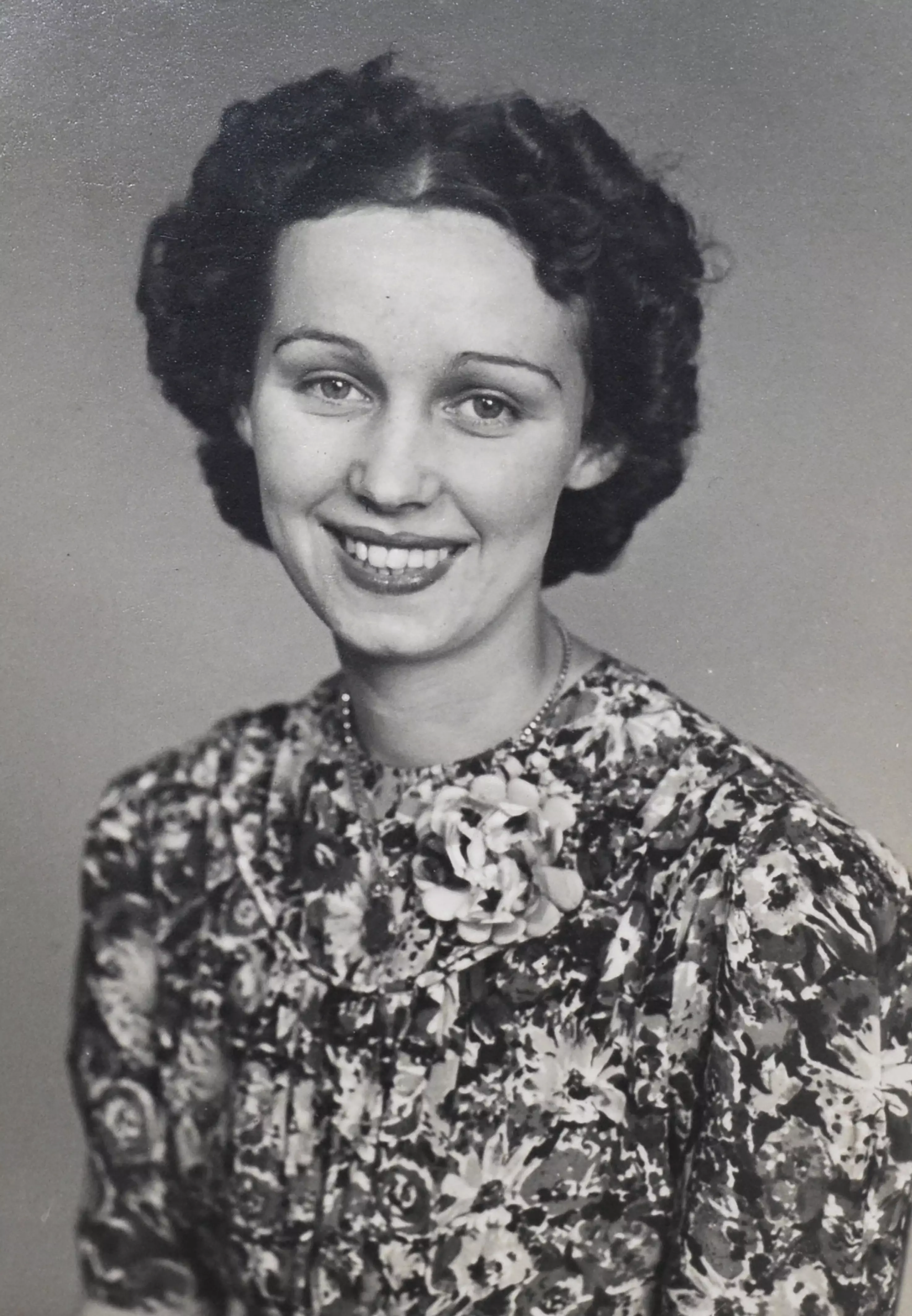Phyllis Jones in her twenties.