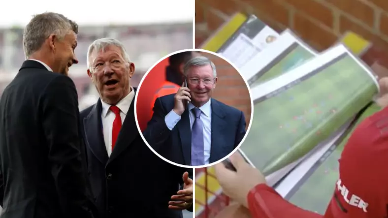 Sir Alex Ferguson's Reaction To Ole Gunnar Solskjaer's First Manchester United XI