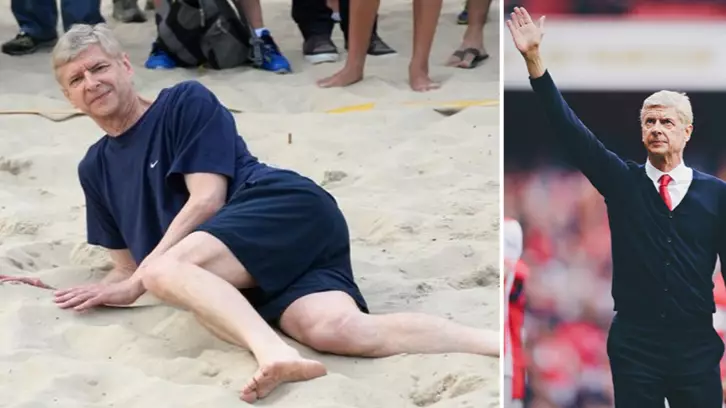 Everyone Is Talking About Arsene Wenger's New Trainers