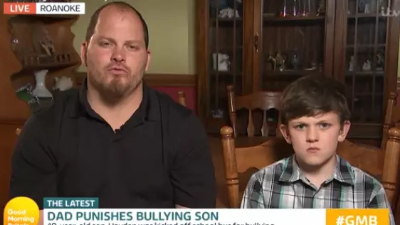 'Good Morning Britain' Viewers Torn Over Bully Dad Who Made Son Run To School