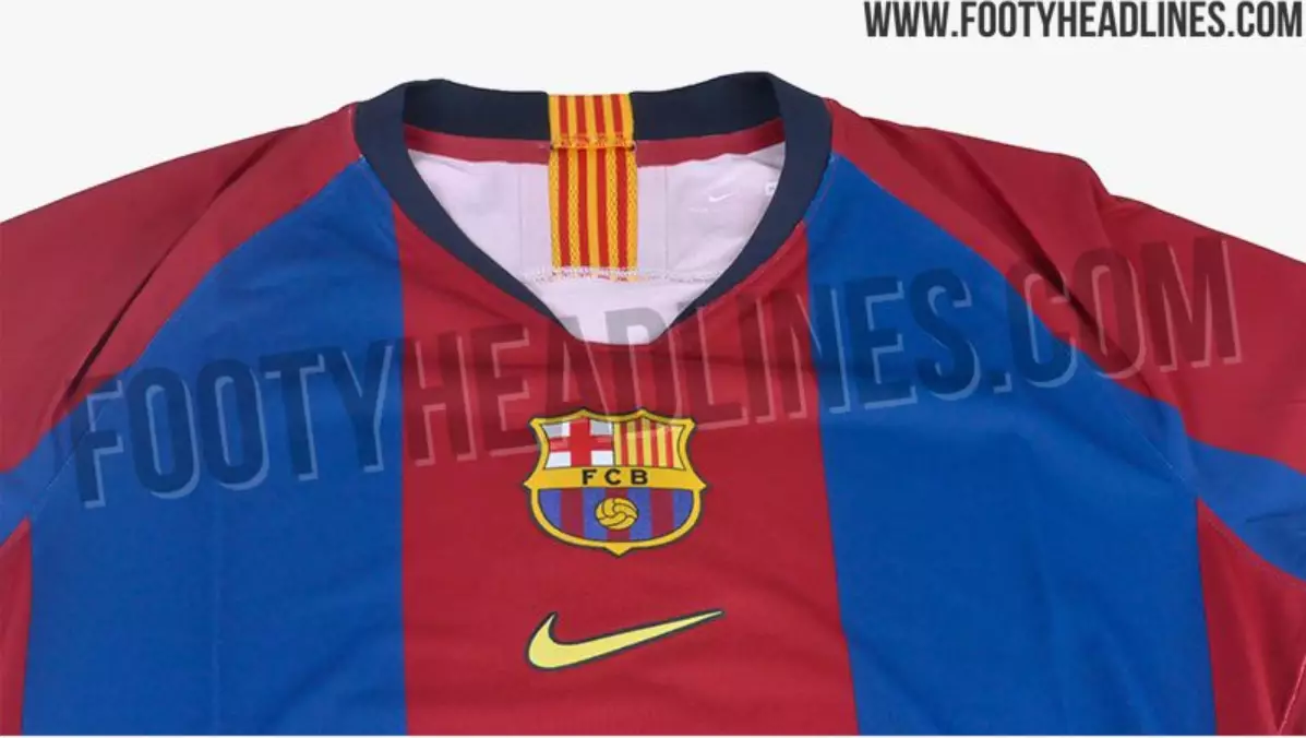 Barcelona's special edition kit. Image: Footyheadlines.
