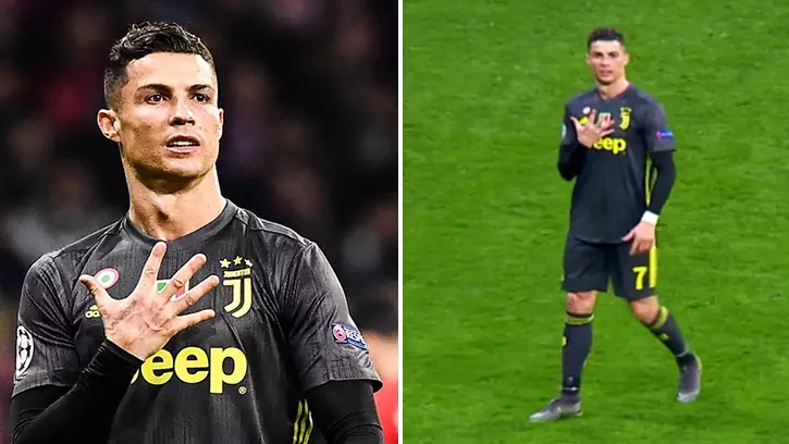 Cristiano Ronaldo Brilliantly Responds To Abuse From Atletico Madrid Fans