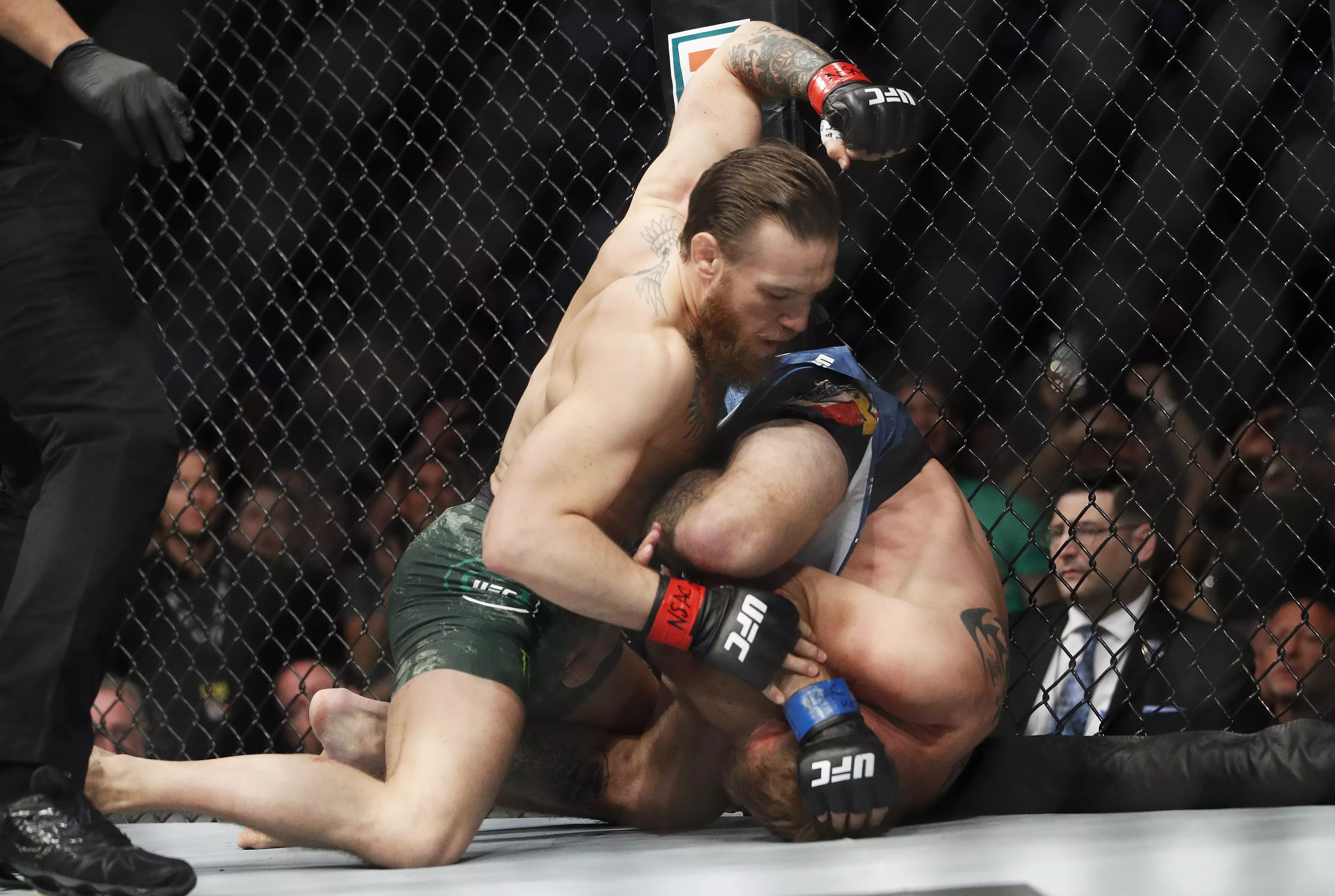Conor McGregor beat Donald Cerrone in his comeback fight in Las Vegas