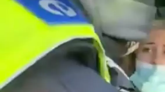 Victorian Woman Films Police Dragging Her From Her Car