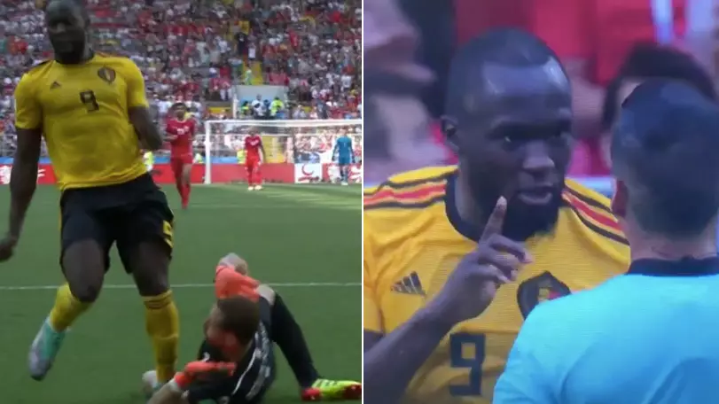 Romelu Lukaku Tells Referee To Not Give Belgium A Penalty In Great Act Of Sportsmanship 