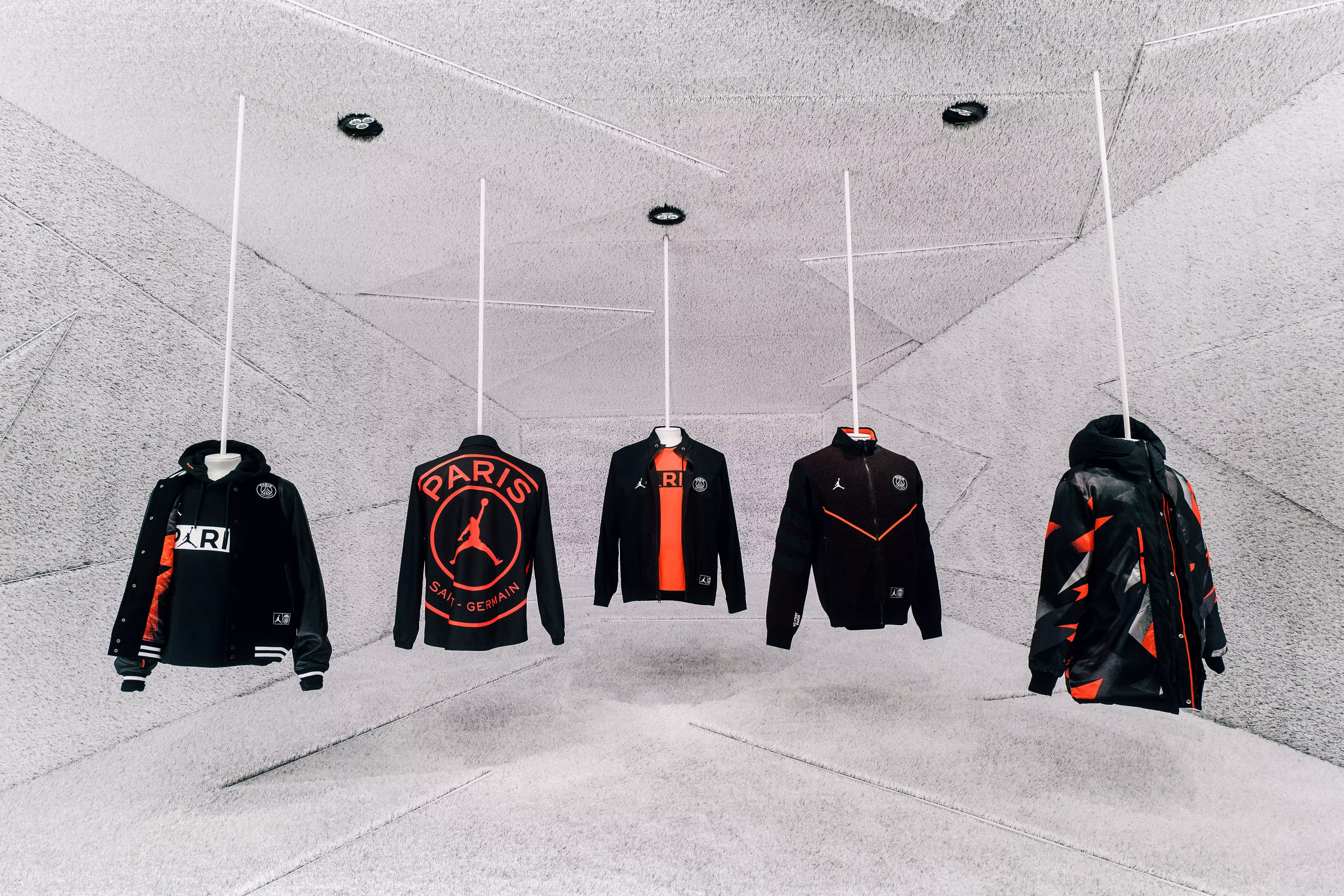 Nike unveiled a new range of 'Jordan X PSG' gear