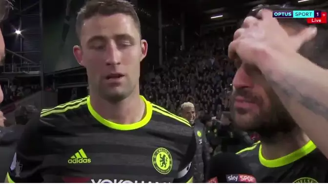 WATCH: The Moment Cesc Fabregas Dropped The F Word On Live TV 
