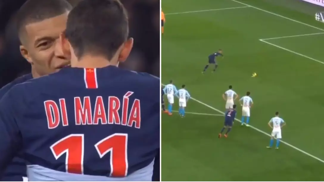 Mbappe Refuses To Give Penalty To Di Maria When He Was On A Hat-Trick And Misses It
