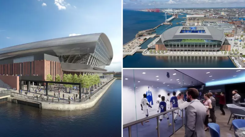 Everton's New 52,888-Capacity, £500 Million 'Waterfront' Stadium Looks Absolutely Incredible In New Video