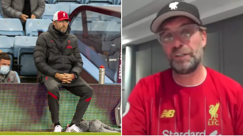 What Jurgen Klopp Said To His Team After Liverpool's Humiliating 7-2 Defeat To Aston Villa