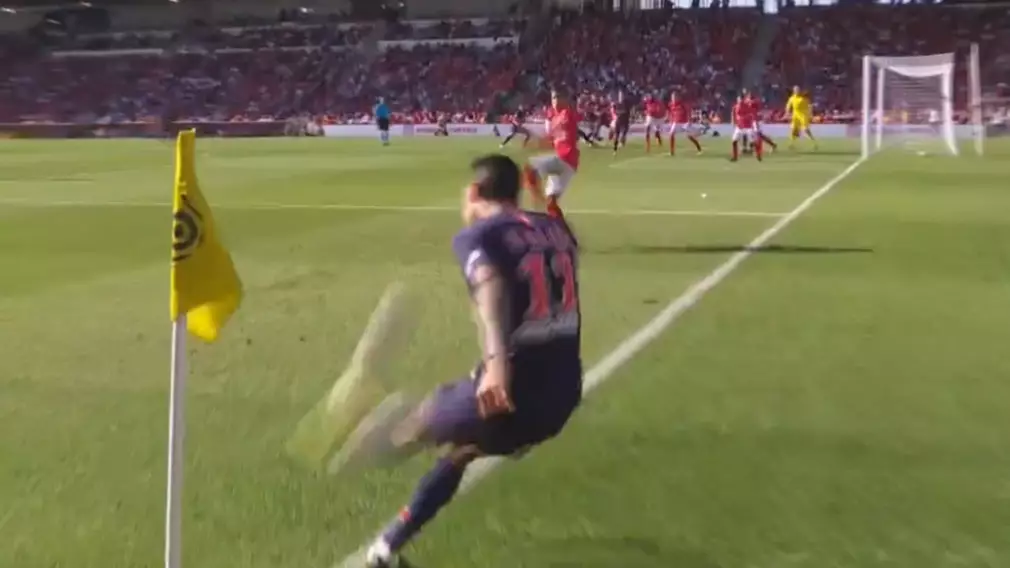 Angel Di Maria Scores Directly From A Corner In PSG Win