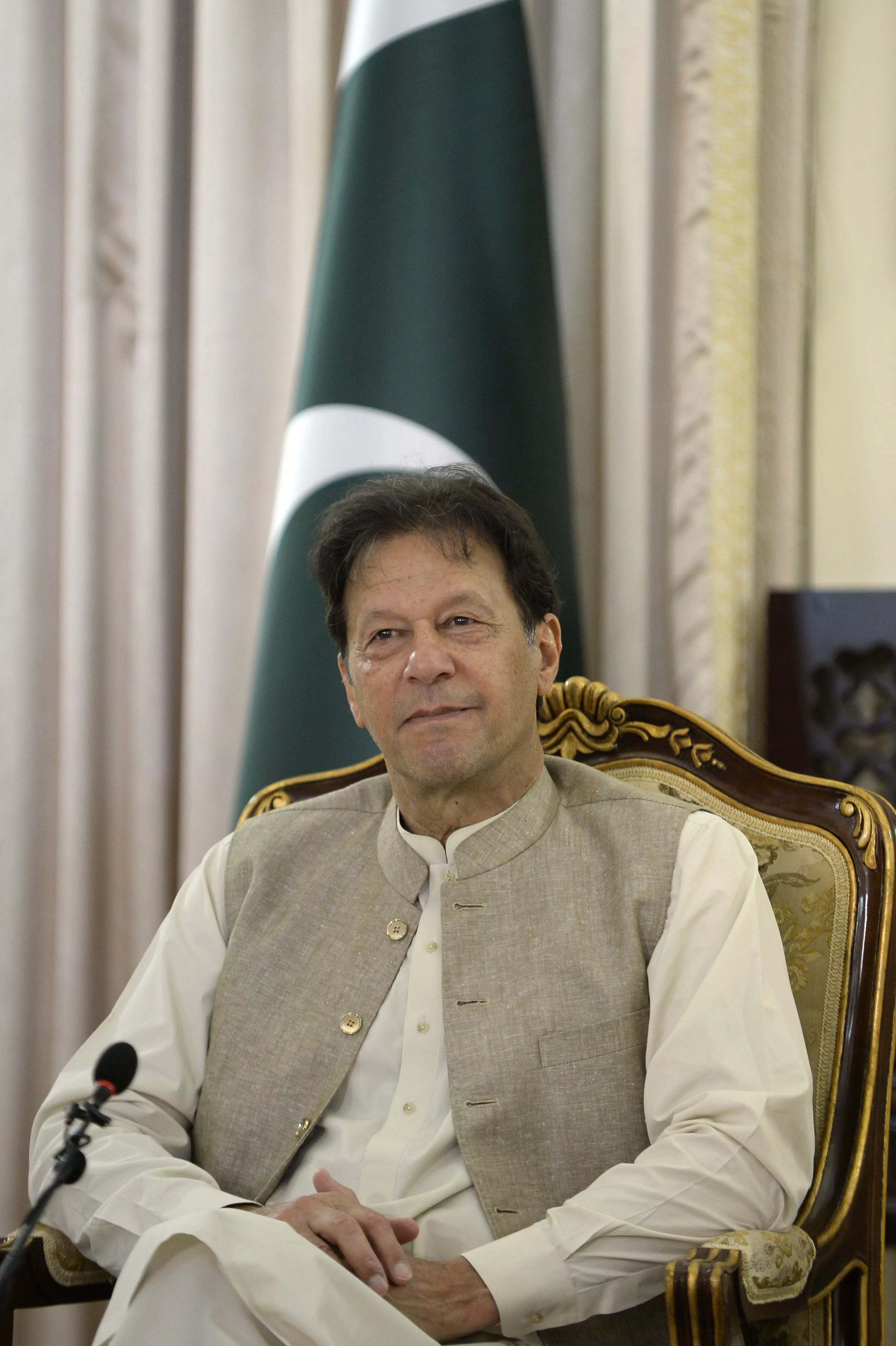 Pakistani Prime Minister Imran Khan.