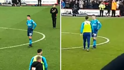 How Granit Xhaka Reacted At The Final Whistle To Arsenal Losing To Bournemouth 