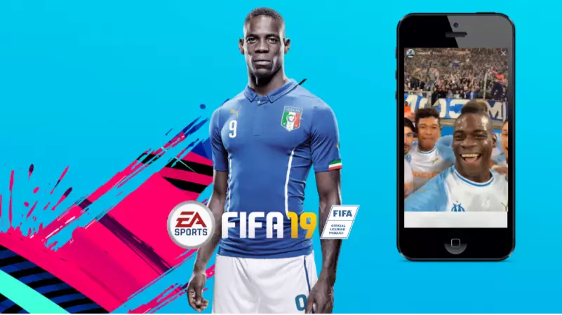 Mario Balotelli Asks EA Sports To Add His Instagram Selfie Celebration To FIFA