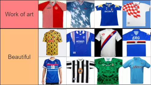 Football Kits Ranked 'Work Of Art' To 'Burn It'