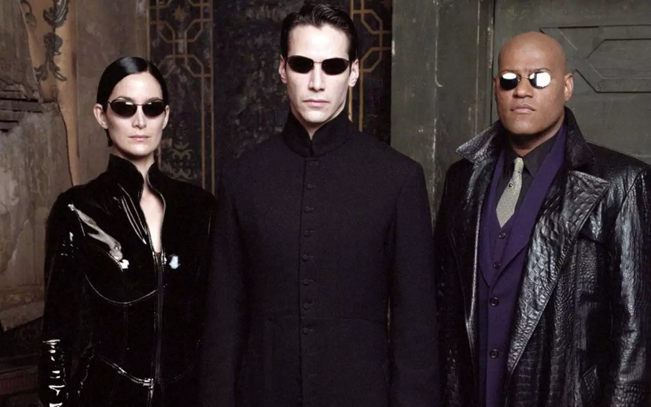 Keanu Reeves in The Matrix.
