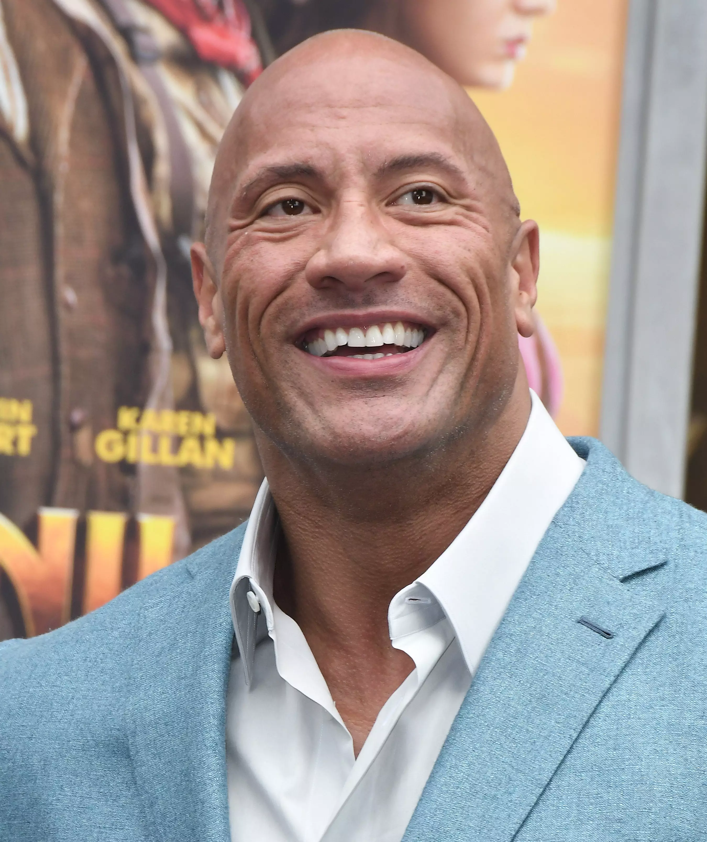 The Rock could run to become the US President.