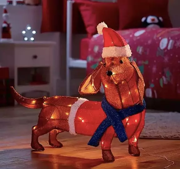ASDA are selling Sausage Dog Shaped Christmas Light (£25). (
