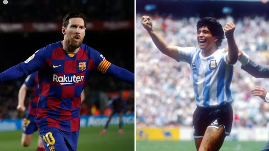 Diego Maradona's Son Talks About Comparing His Dad To Lionel Messi