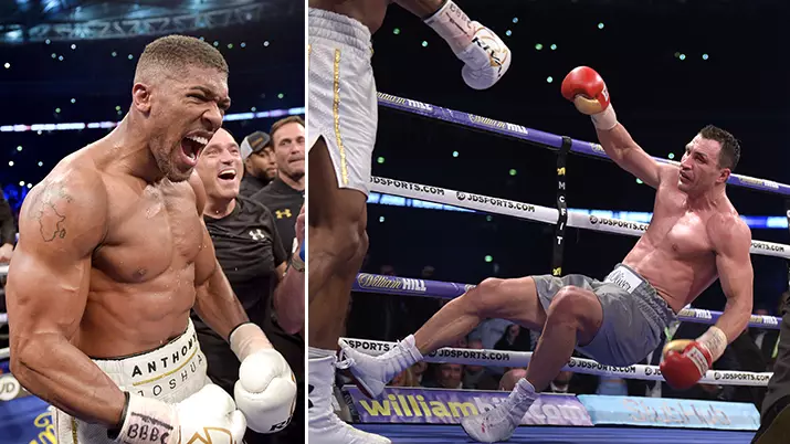 Anthony Joshua And Wladimir Klitschko Rematch Pencilled In For October Cardiff Date