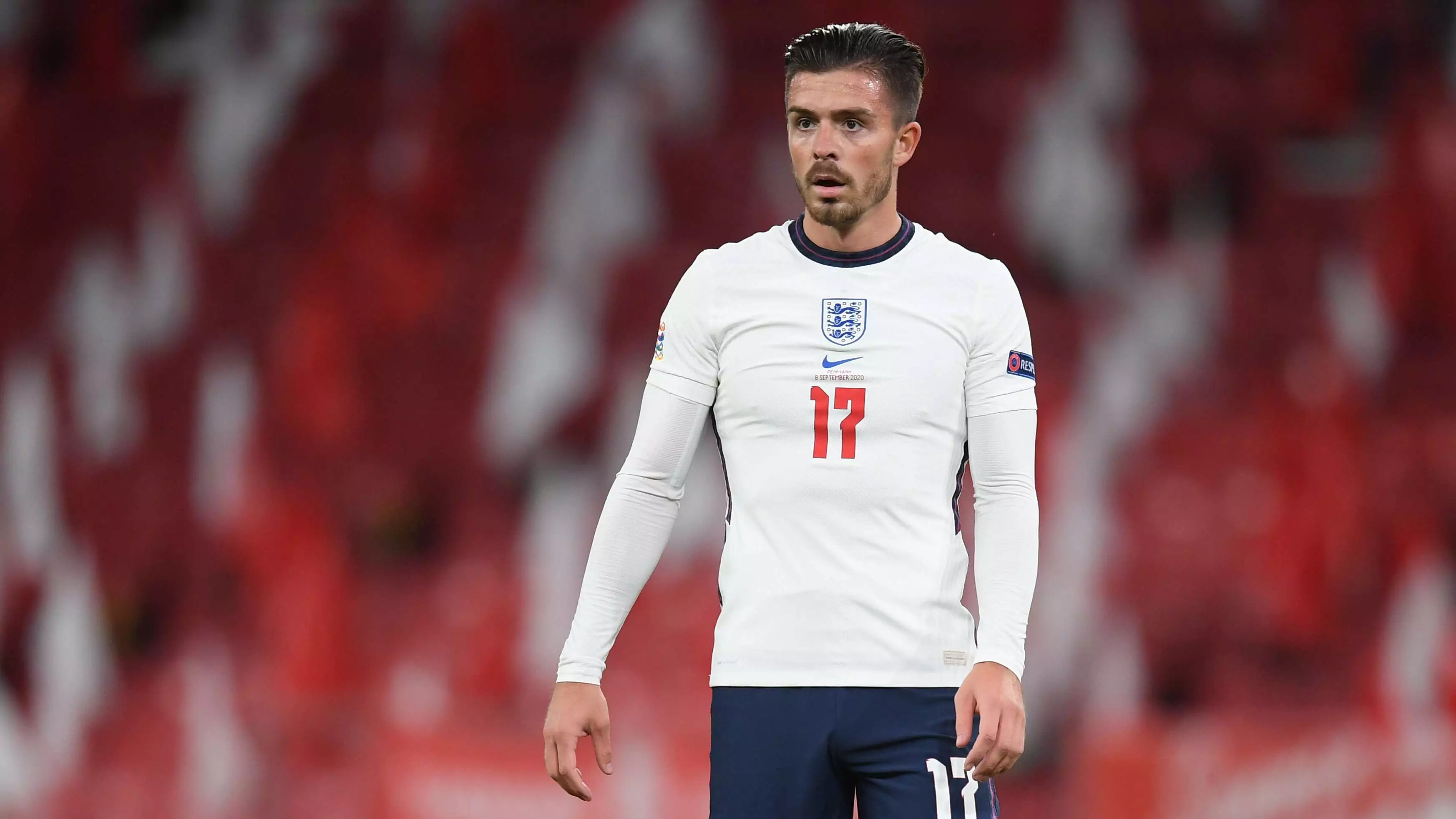 Jack Grealish is likely to start on the bench for England this evening