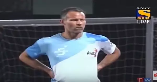 WATCH: Ryan Giggs Rolls Back The Years In Indian Futsal Tournament