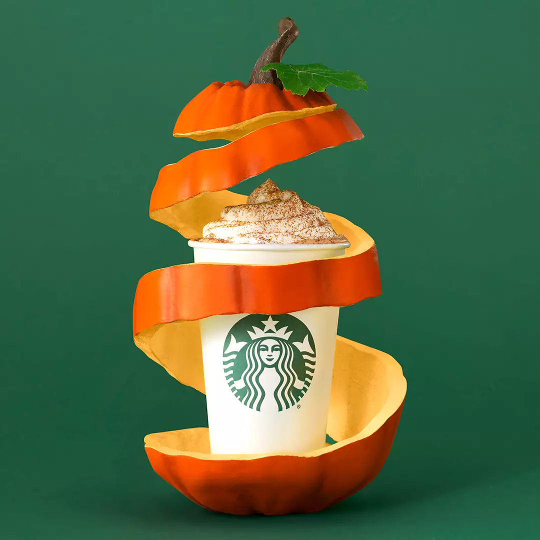 The pumpkin spice latte launches this Friday (
