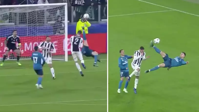 Watch: Cristiano Ronaldo Has Just Scored A Truly Ridiculous Overhead Kick