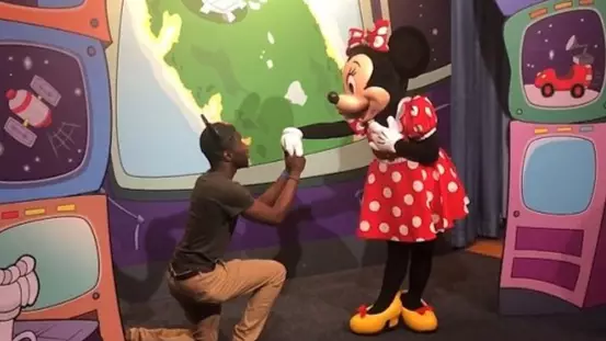 Mickey Mouse Absolutely Furious After Random Tourist Proposes To His Wife