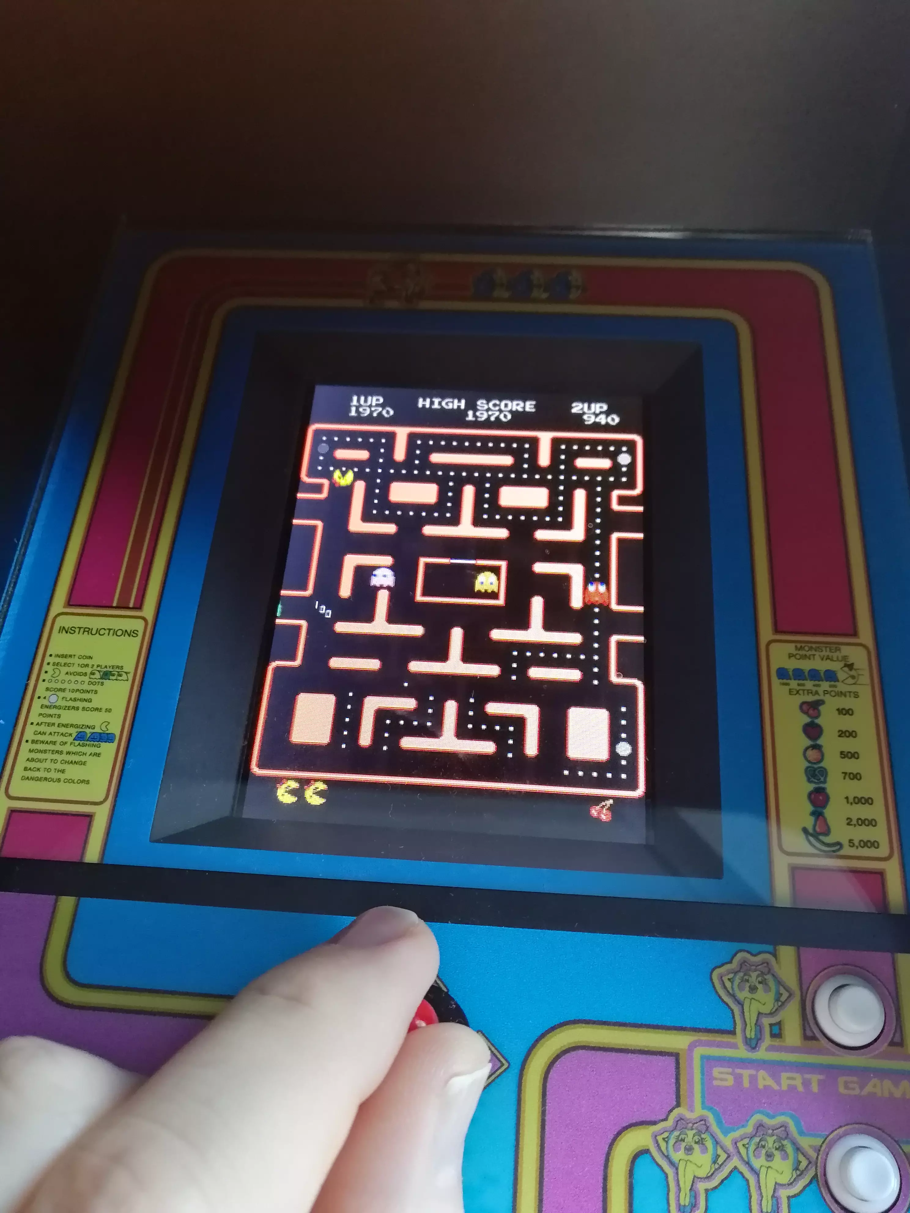 Quarter Arcades' Ms Pac-Man /