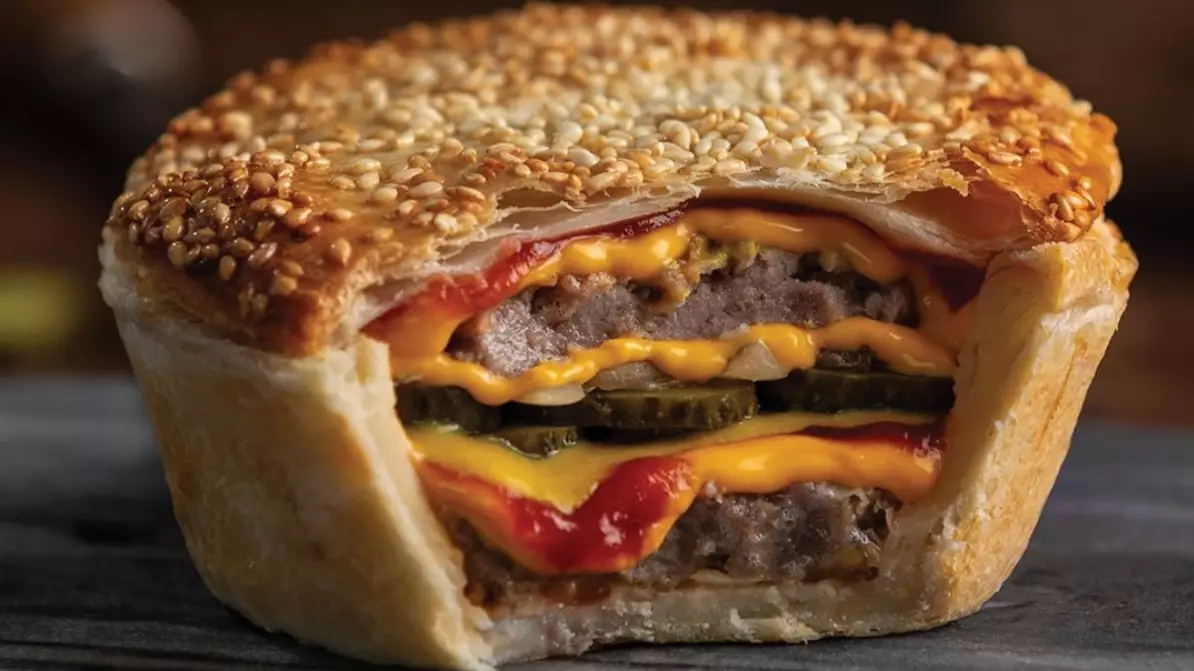 Australian Bakery Chain Is Doing A Pie Stuffed With A Cheeseburger 