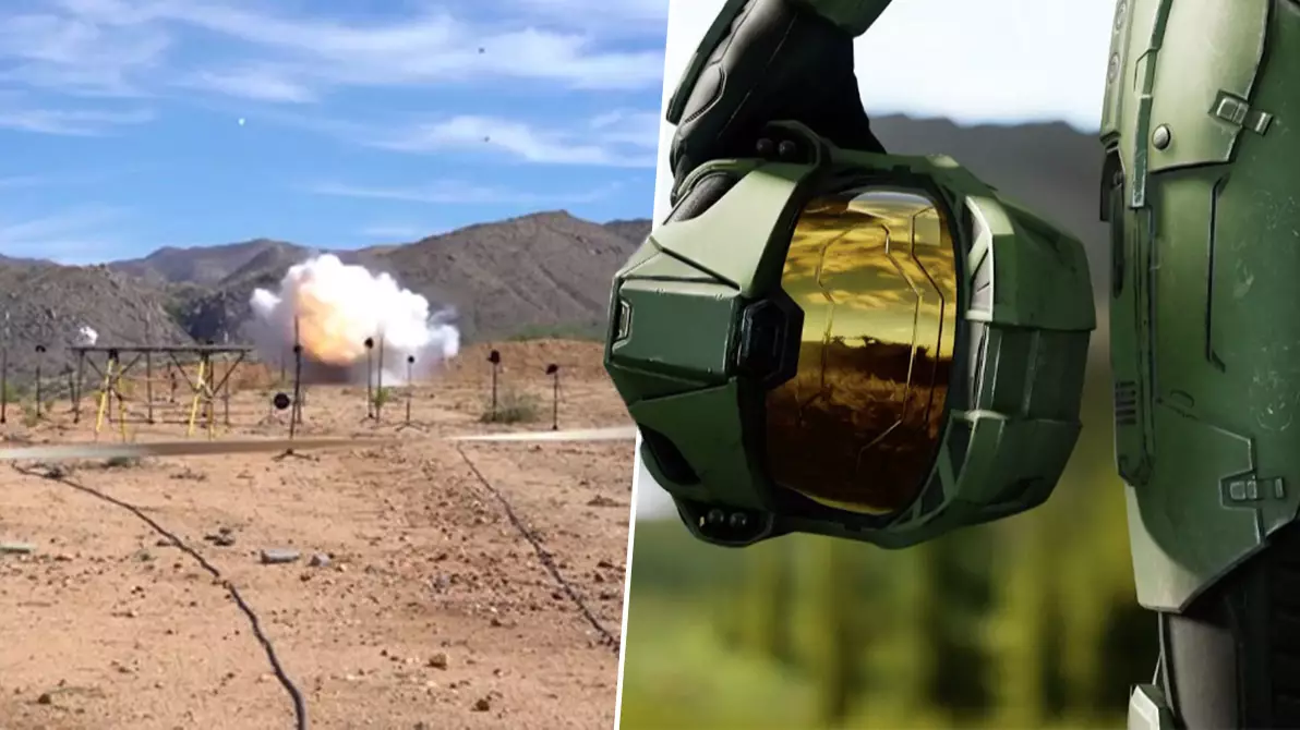 ​Watch 'Halo: Infinite' Developers Blow Stuff Up With TNT For Game Sounds