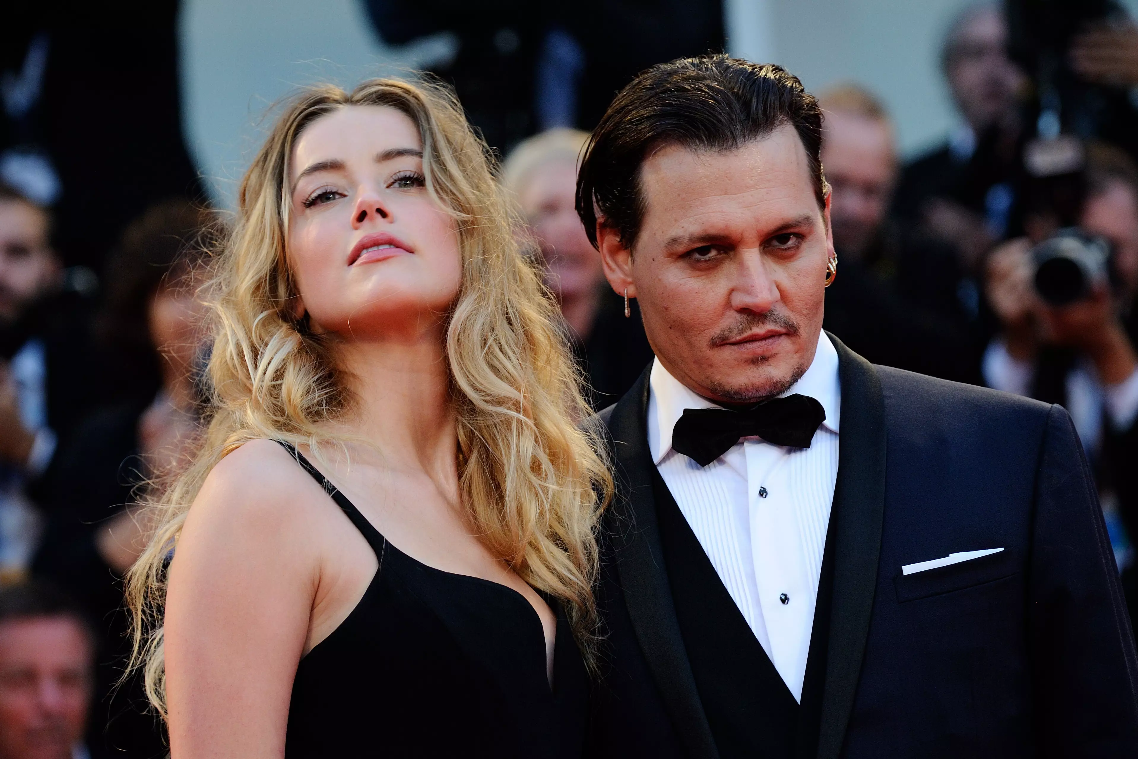 Depp and Heard before their divorce in 2016.