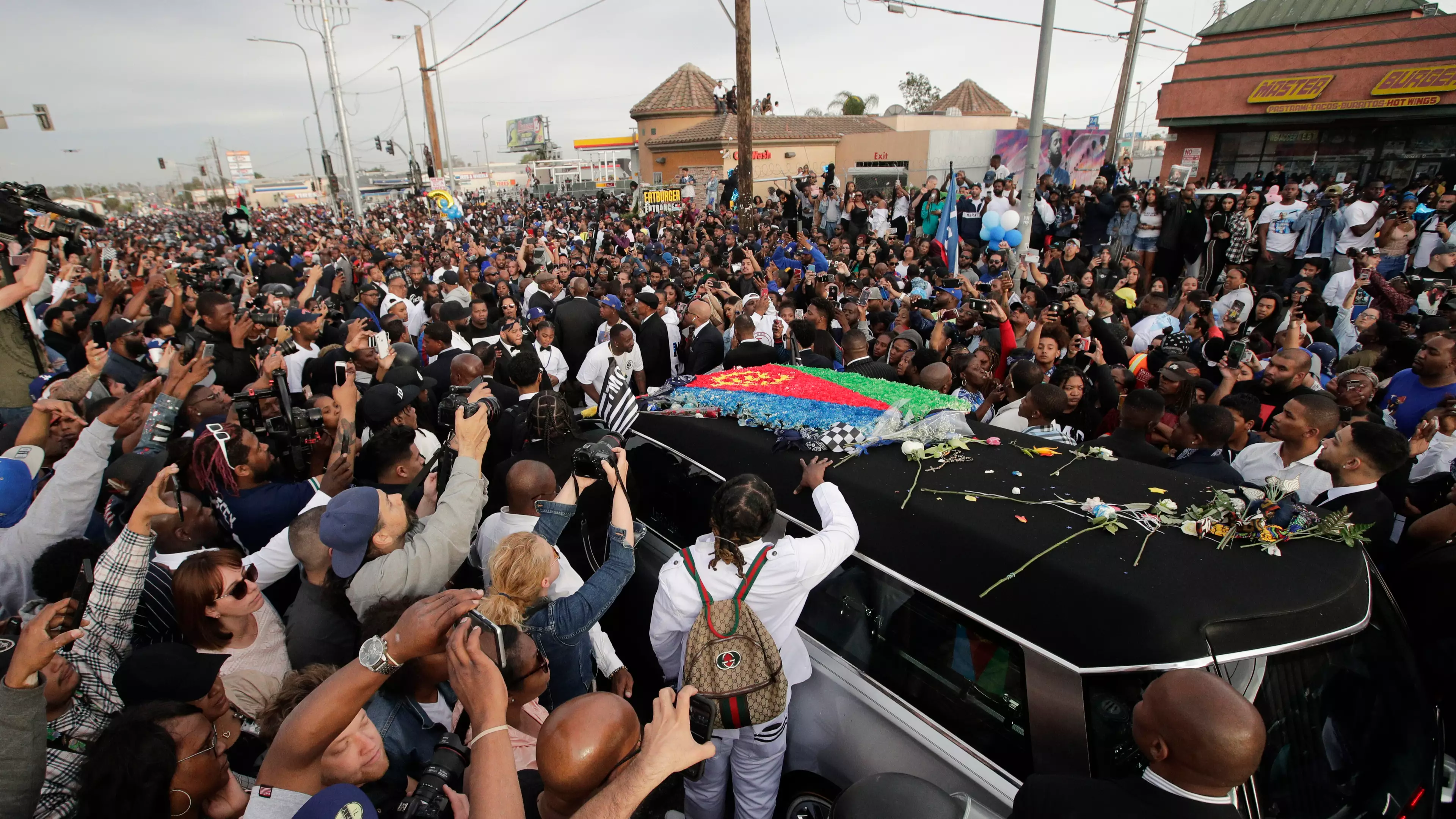 One Person Killed And Three Injured During Drive-By At Nipsey Hussle's Funeral