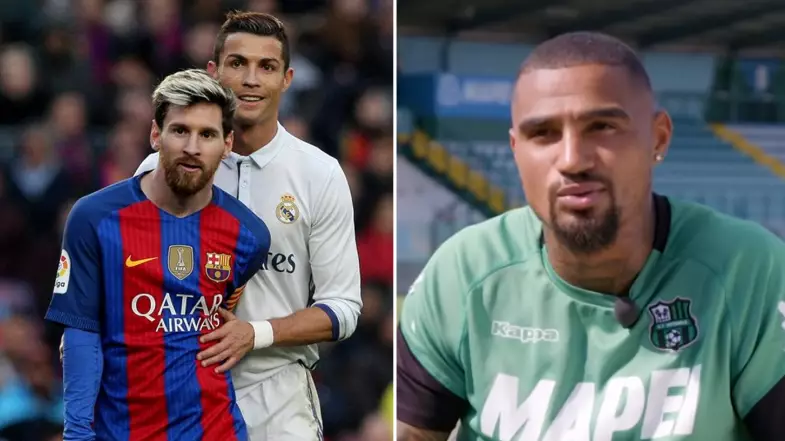 Kevin-Prince Boateng's Answer When Asked Ronaldo Or Messi Is Superb 