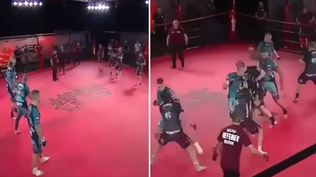 Five-On-Five MMA Fights Are A Thing And It's Absolute Madness 