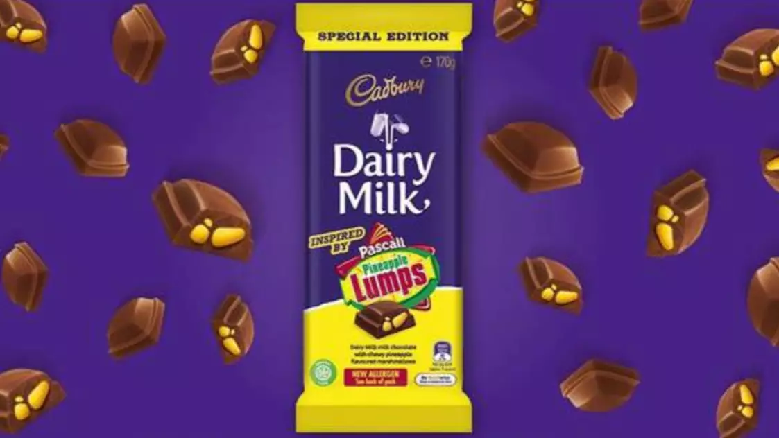Cadbury Is Launching A Pineapple Flavoured Chocolate Block In Australia 