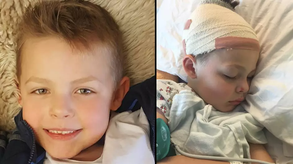 Mum Shares Heartbreaking Photos Of Her Son Who Was 'Battered By Bullies' 