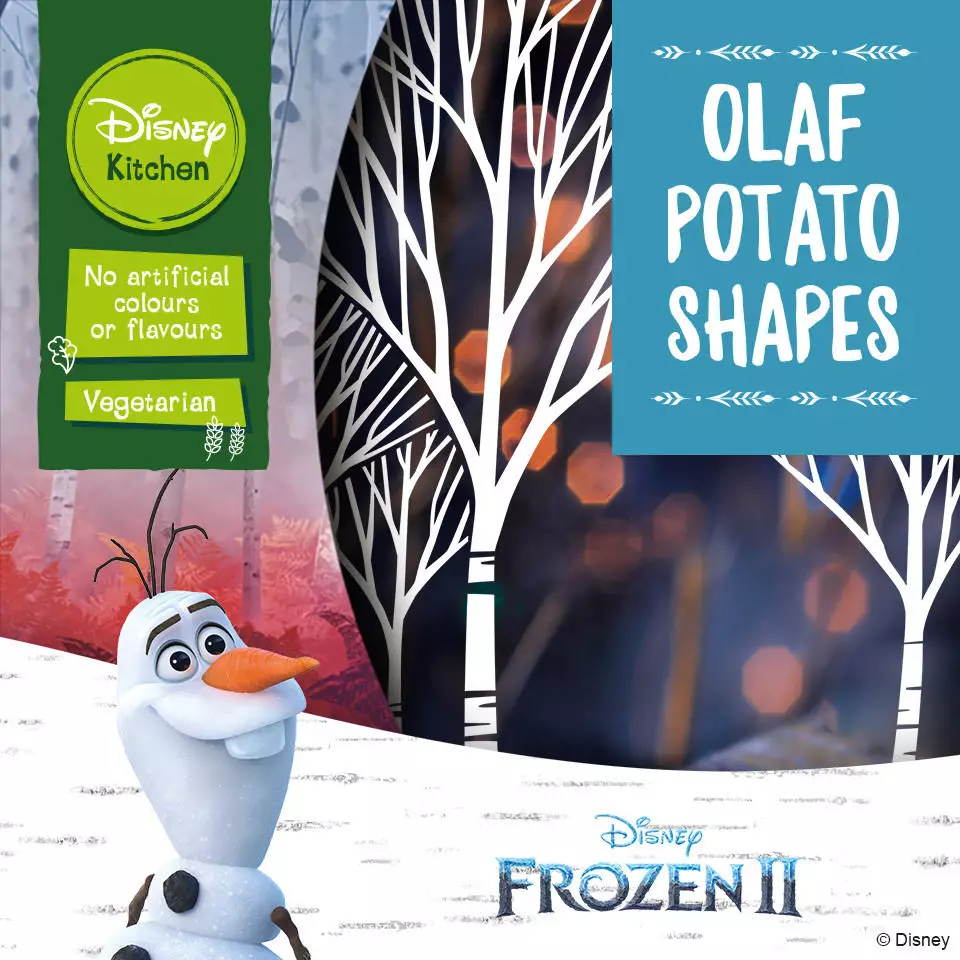 Disney and Iceland teamed up for their ad, but also a food range which launched in early October. (