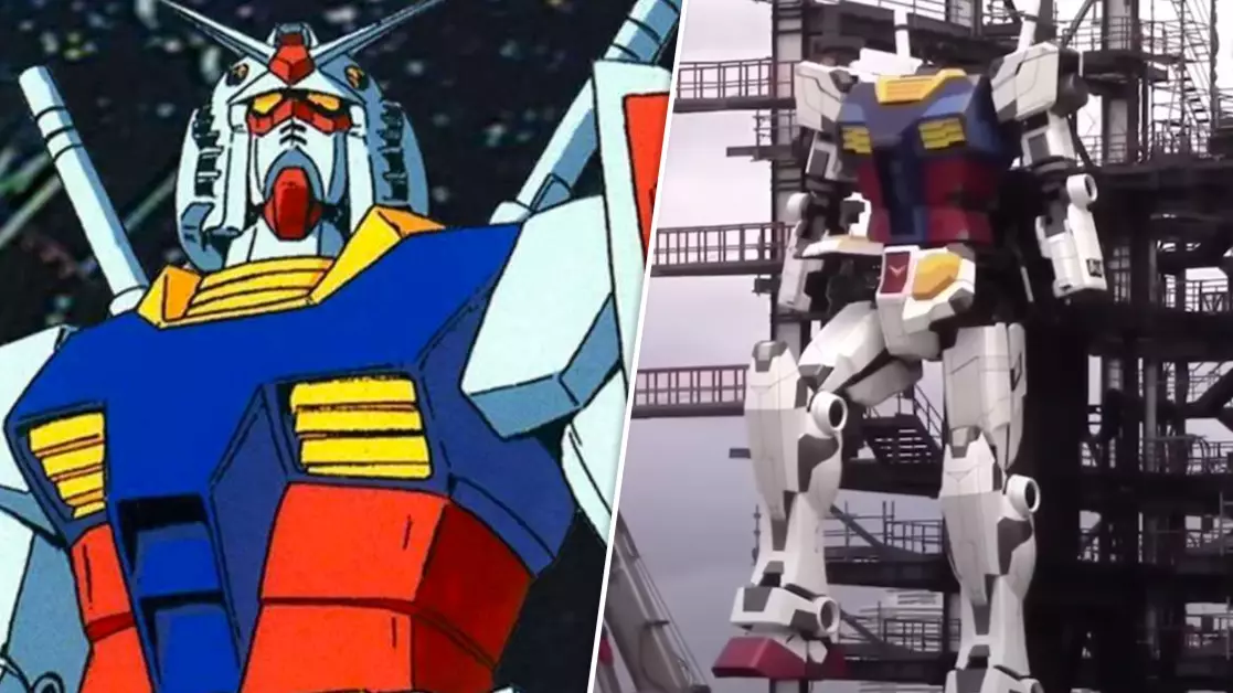 Towering 60-Foot GUNDAM Robot Takes First Steps In Amazing Footage