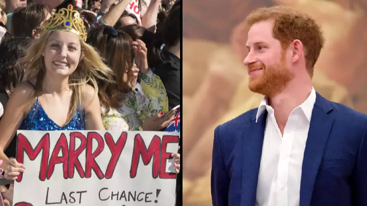 Aussie Woman To Stand Outside Prince Harry's Wedding In Full Bridal Gown