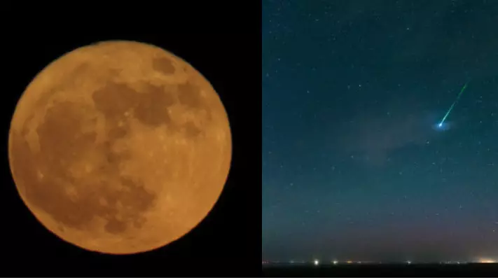 Shooting Stars And Incredible Full Moon Will Light Up The Sky Tomorrow Night