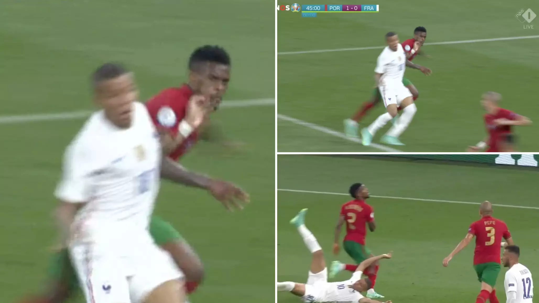 France Awarded Incredibly Controversial Penalty Decision Against Portugal In Euro 2020 Clash