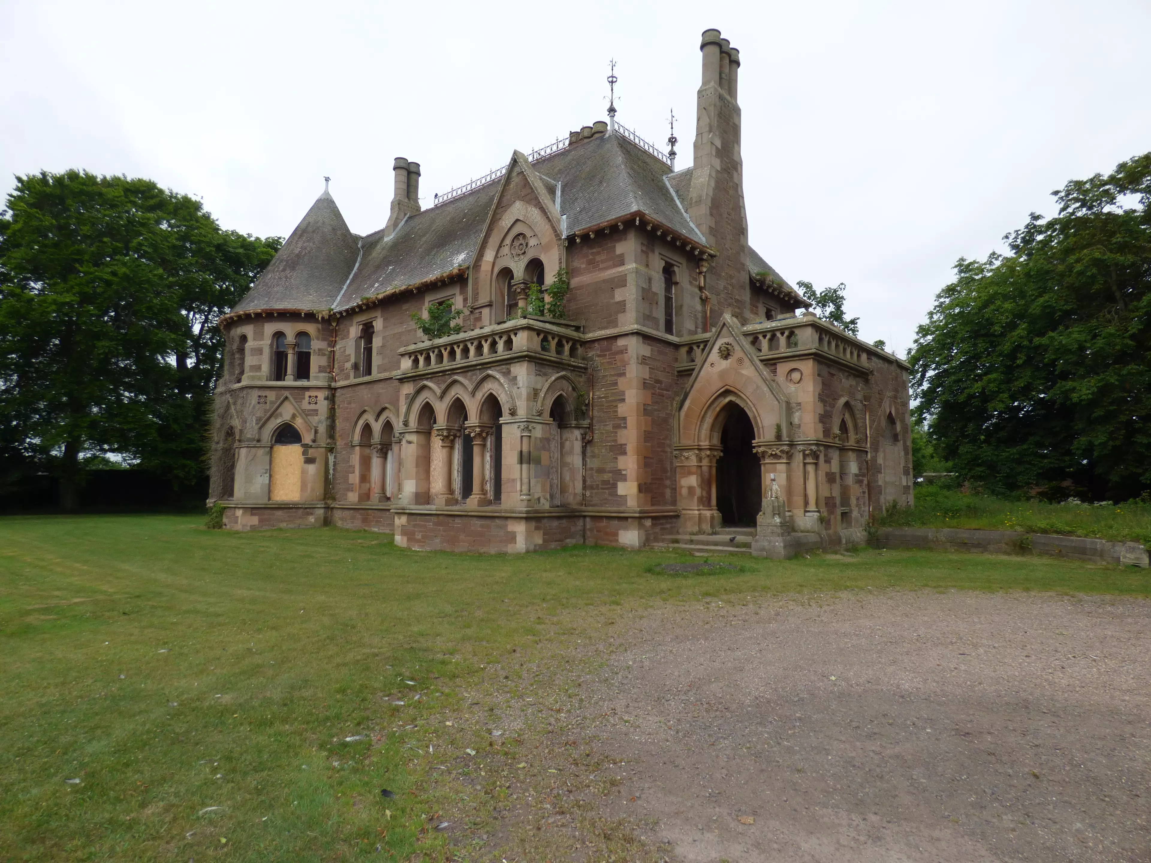 A-Listed French Gothic Style House In Scotland Could Be Yours For As Little As £1