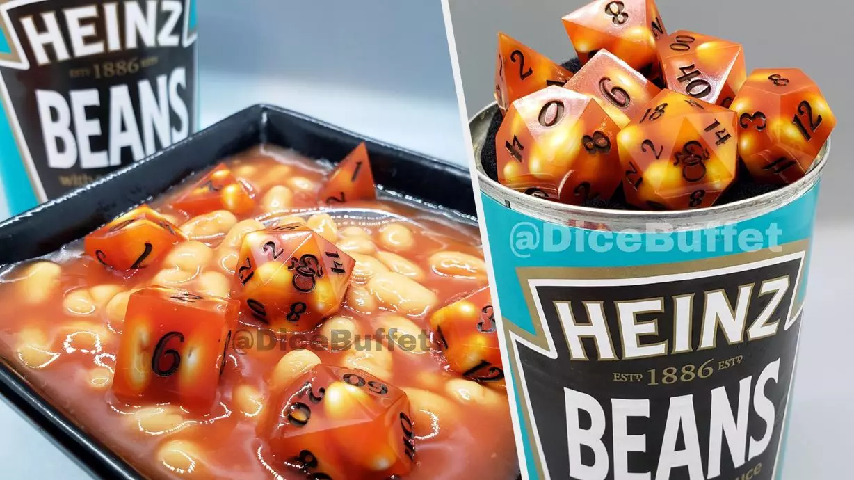 You Can Now Finally Get 'D&D' Dice Made From Beans